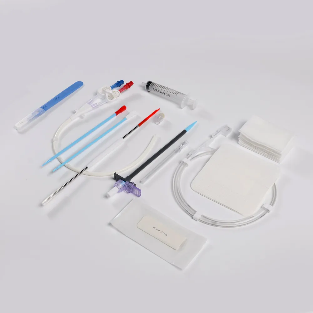 Набор для долгосрочного катетера для гемодиализа (из силикона) (2)